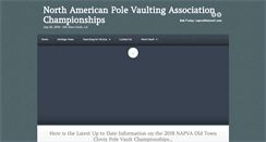 Desktop Screenshot of northamericanpolevaultassociation.com