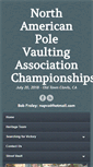 Mobile Screenshot of northamericanpolevaultassociation.com